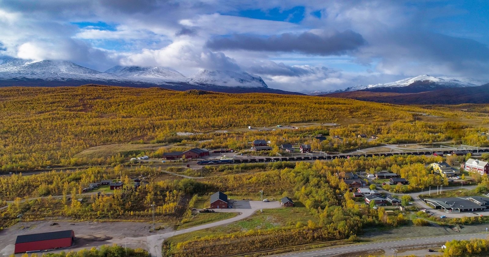 Photo: Abisko village in Norrland