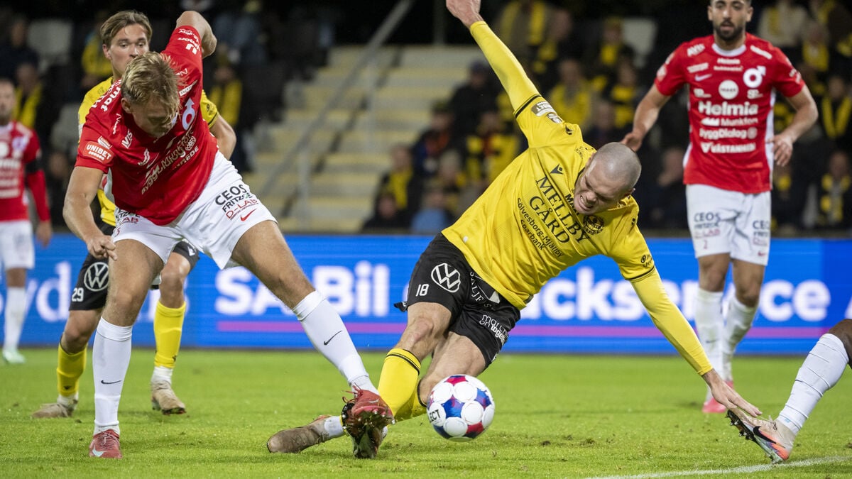 Reigning champions Mjällby rescue 1-1 draw against bottom-placed Degerfors