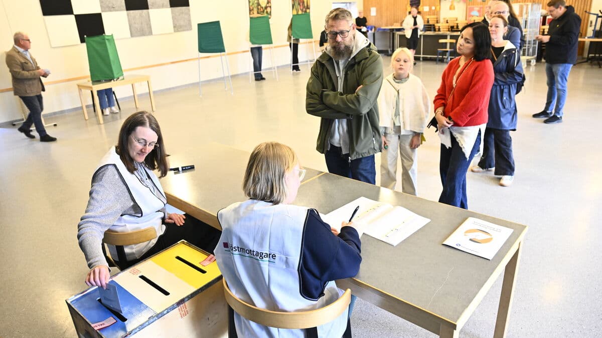 How to vote at the polling station