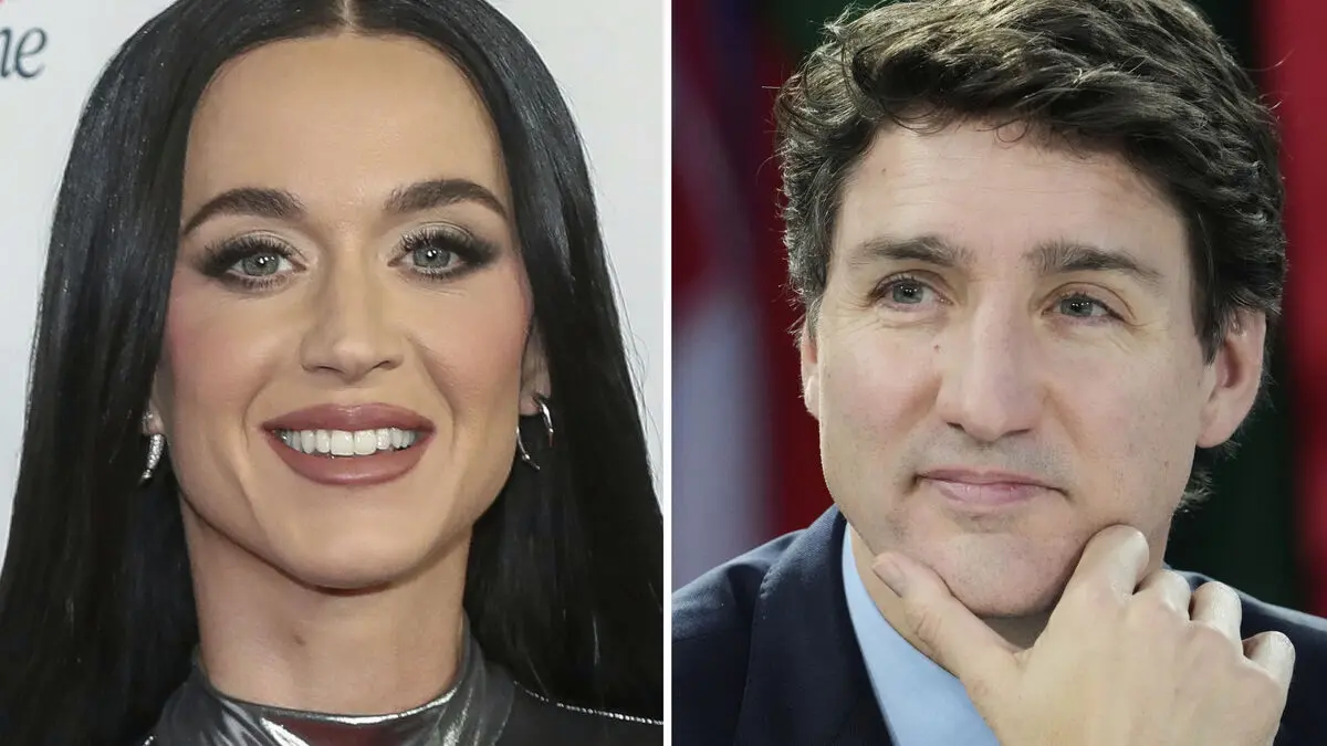 Perry and Trudeau show off their love on Instagram