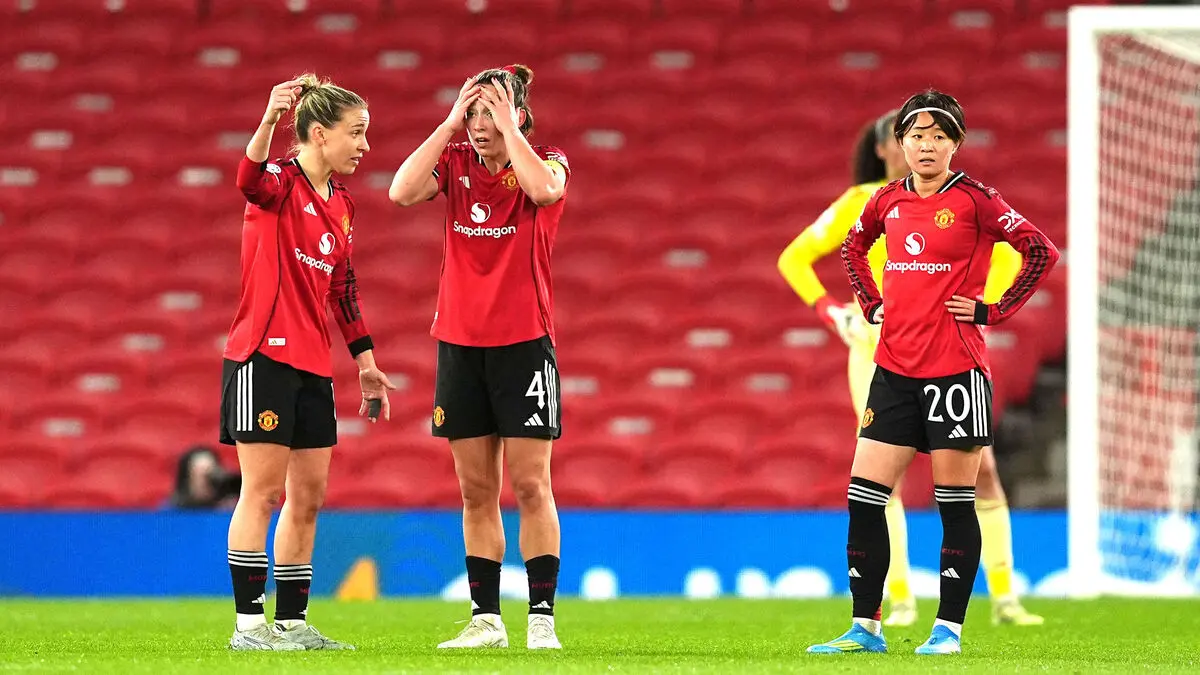 Hanna Lundkvist netted at Old Trafford but Manchester United still lost