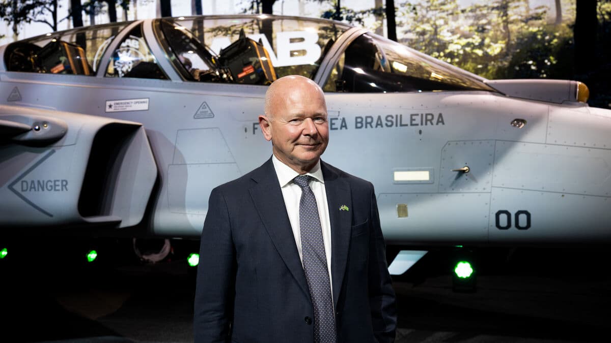 Saab CEO sees no bottlenecks after surge in orders for submarines, Gripen and NATO systems