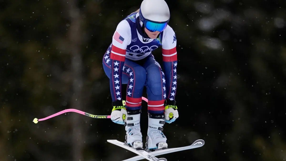 Lindsey Vonn's fitness report with injured cruciate ligament