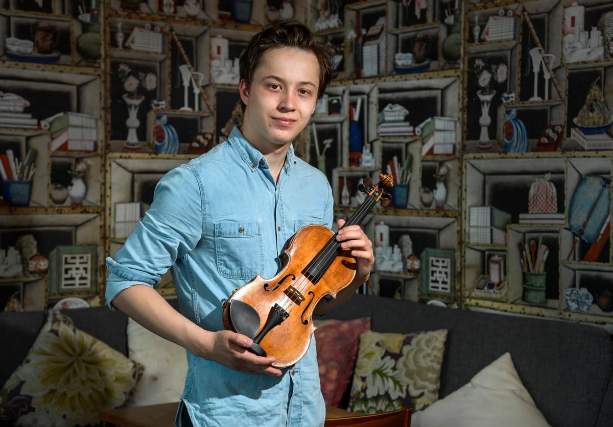 Swedish Violinist Johan Dalene Awarded Alfvén Society Scholarship