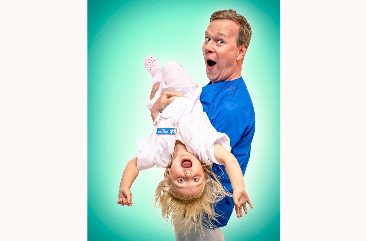Johan Glans Stars in New Children's Comedy Series Doctor Bebis