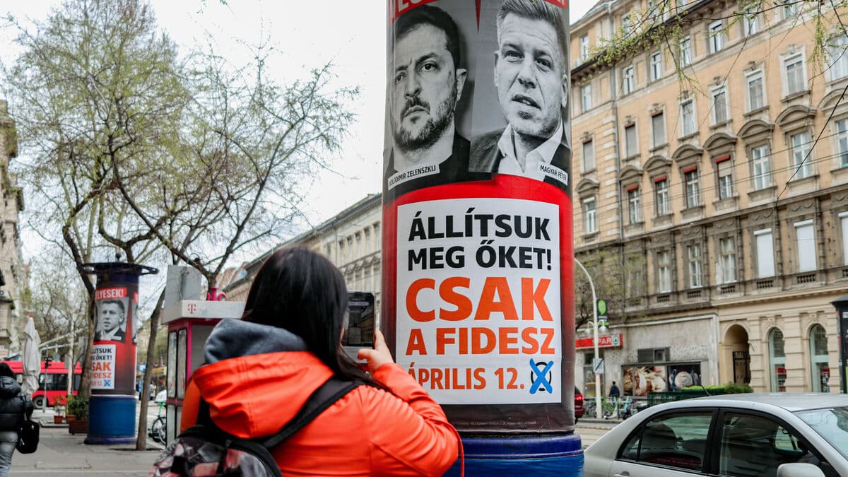 Ukraine the enemy as Hungary goes to the polls, refugees call the message terrible