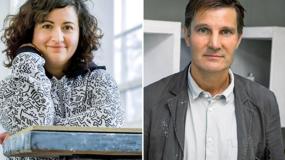 This year's Falstaff Prize winners Niki Lindroth von Bahr and Karl Dunér