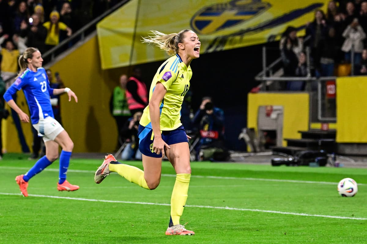 Fridolina Rolfö Seals Dramatic 3-2 Win for Sweden Over Italy