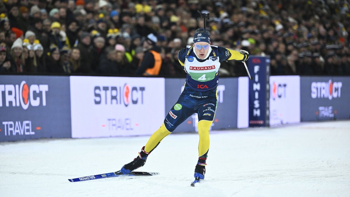 Samuelsson made four mistakes in Otepää World Cup pursuit, so boring