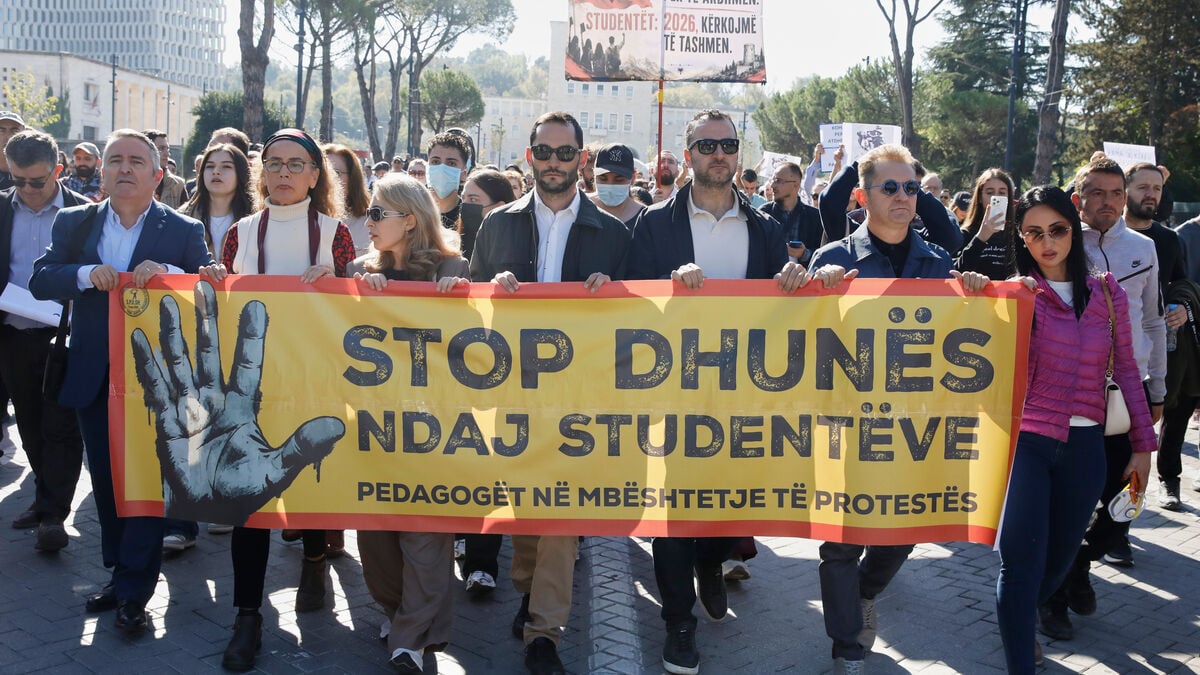Albania’s Edi Rama Blames ‘Hybrid War’ for Protests Over Corruption and Education
