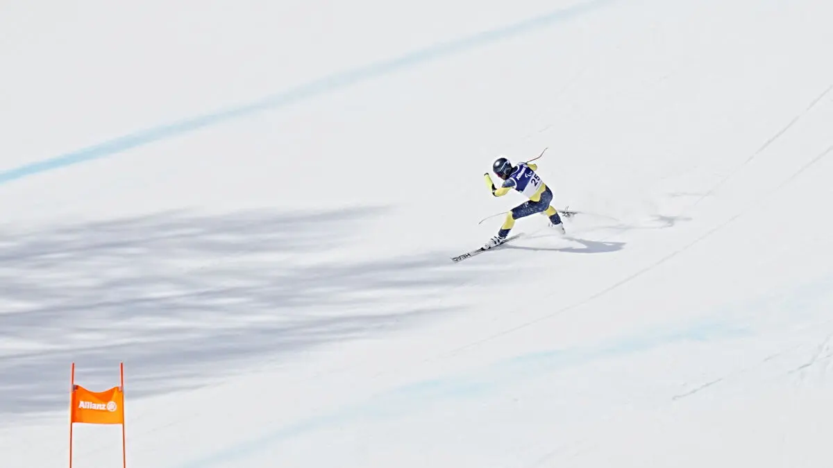 Swedish para athlete Aaron Lindström