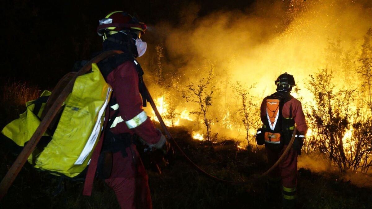 Forest fire spreads north of Madrid, 700 evacuated