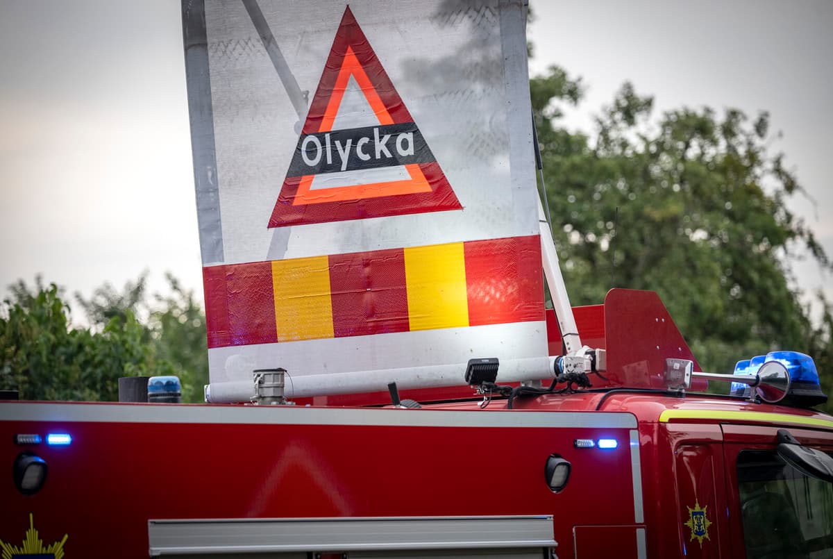 Two Seriously Injured in Head-On Collision on E14 in Åre