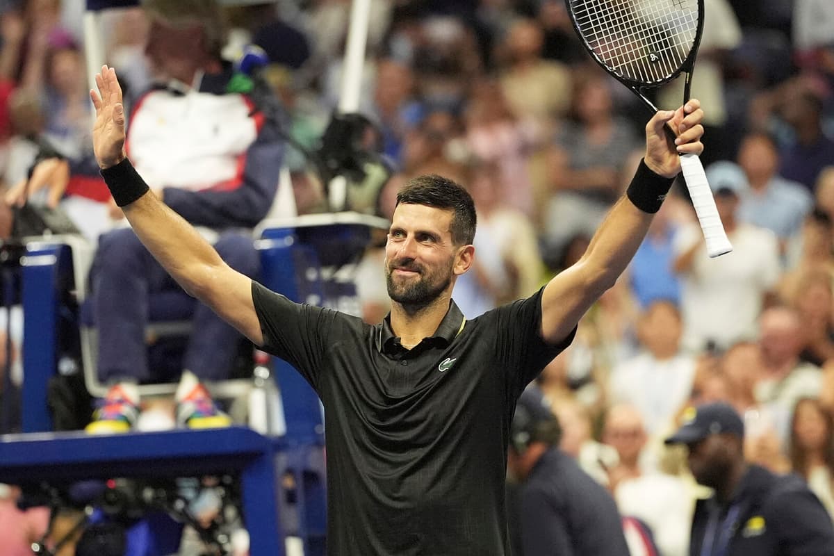 Djokovic Wins First Match at US Open After Wimbledon Return