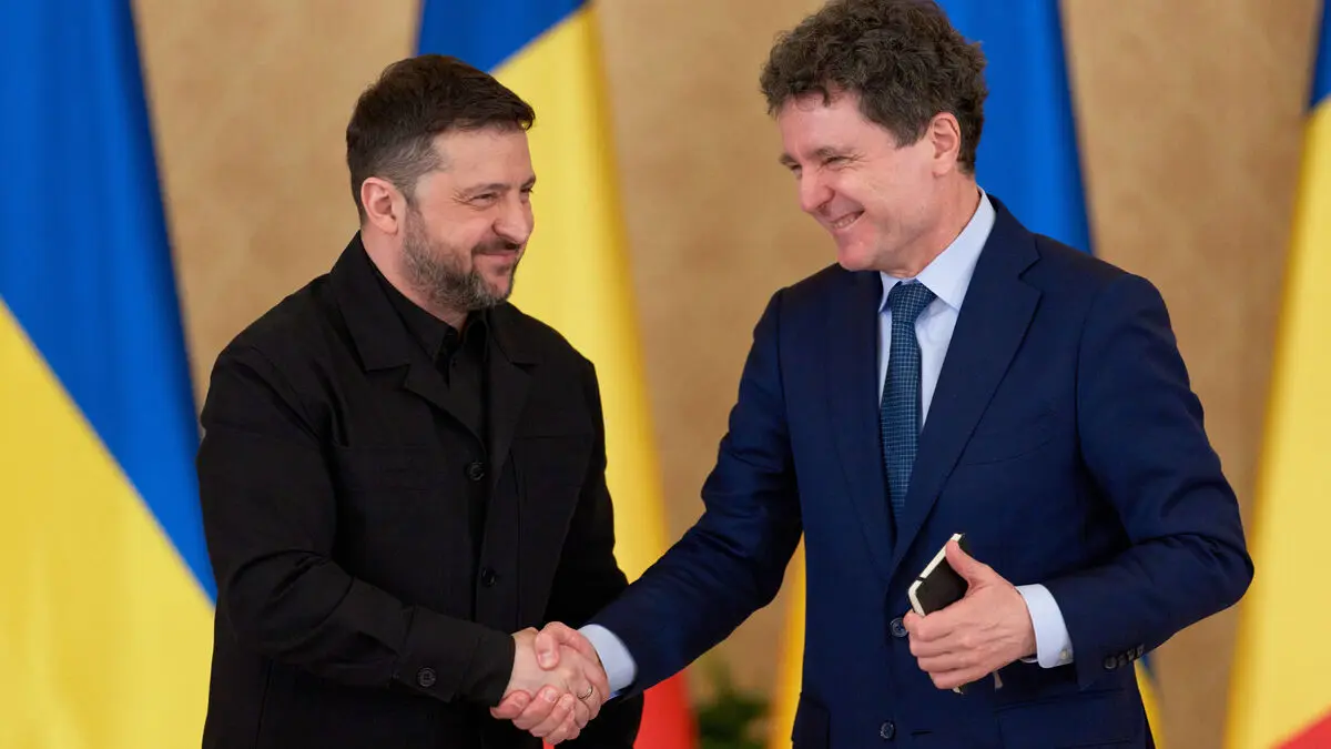 Ukraine and Romania sign letter of intent to produce drones together