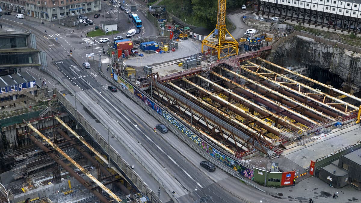 Västlänken Construction at Korsvägen Resumes with New Contractors