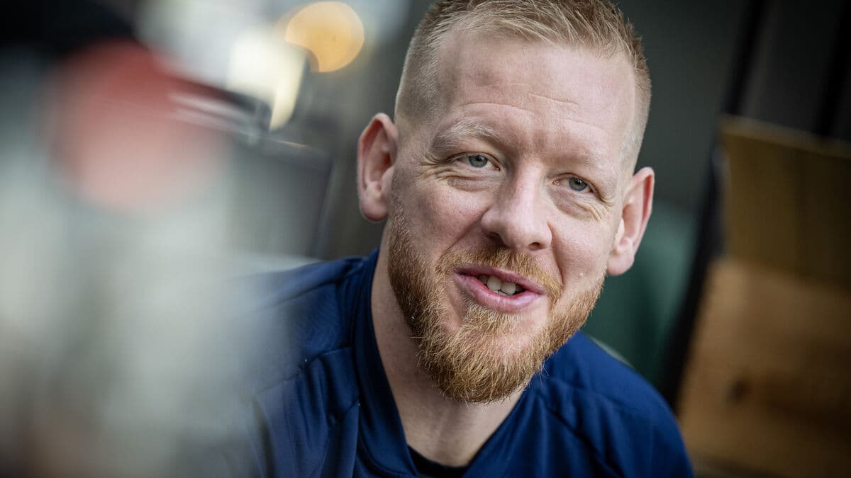 Second violinist Gottfridsson says he is not the first guy