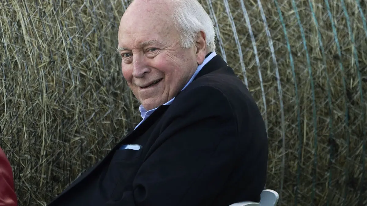 Bush's running mate Dick Cheney is dead