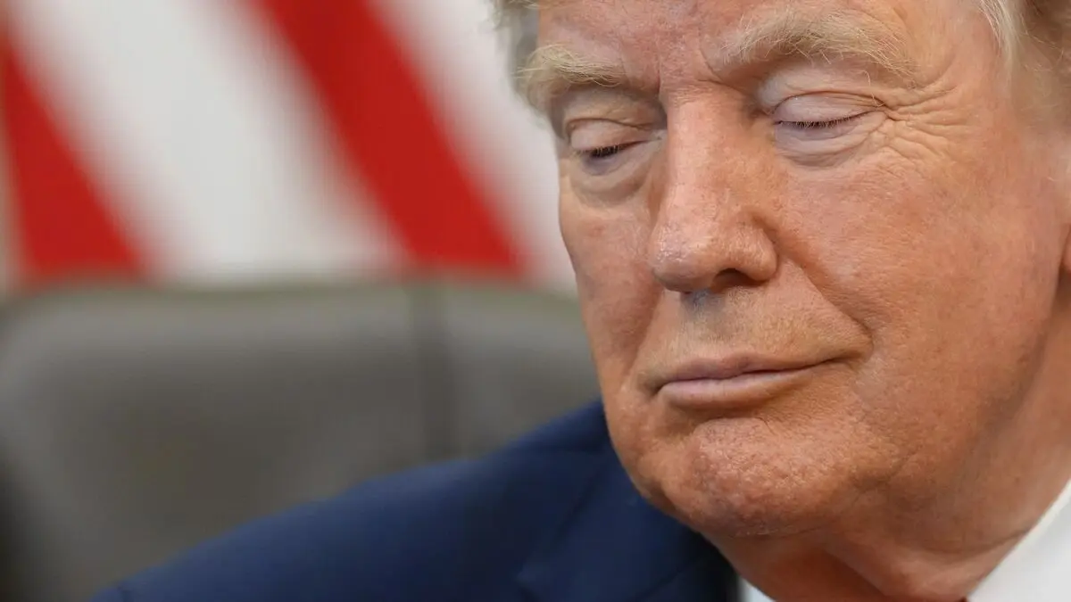 Trump says the war with
