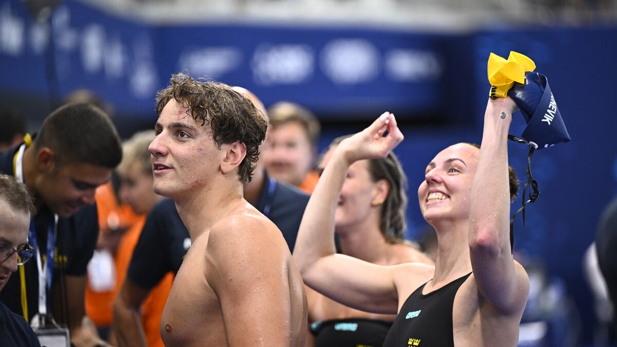 Sweden seventh in European Swimming Championships relay final, just 0.8 off national record