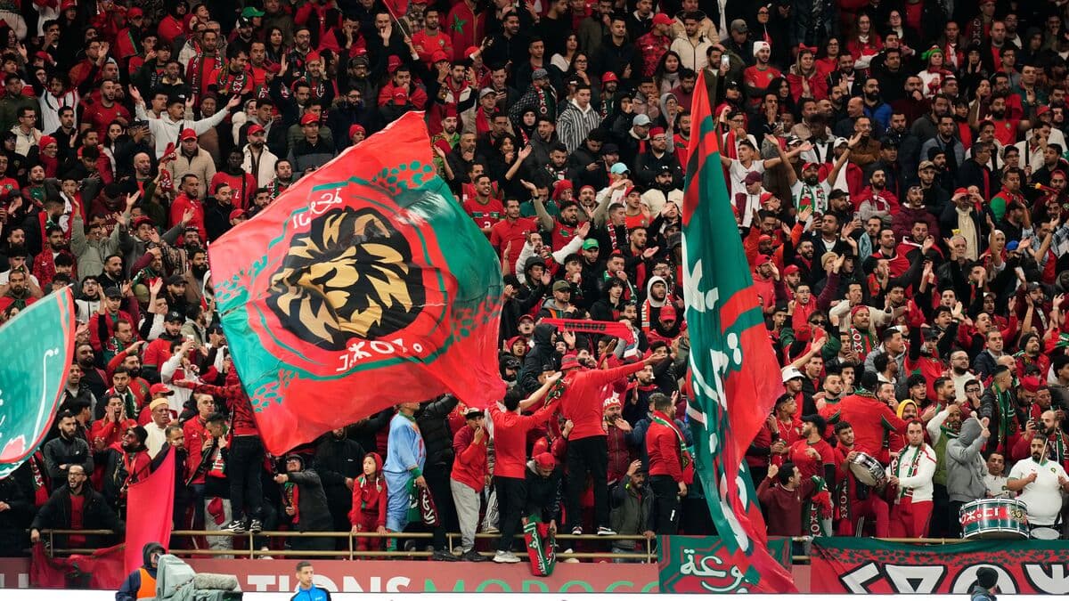 Criticism: Blind fans can't see the African Football Championship final