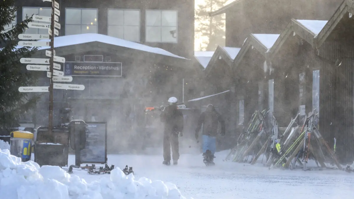Christmas weather reversal: Jokkmokk warmer than Skåne
