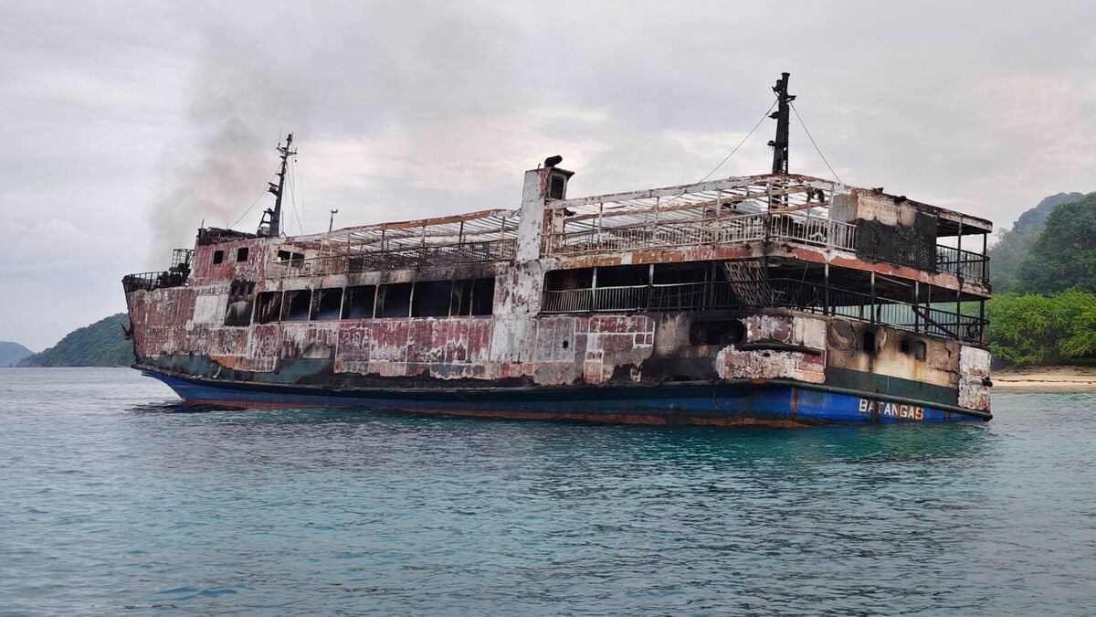 Death toll rises to 30 after ferry fire off Palawan, Philippines