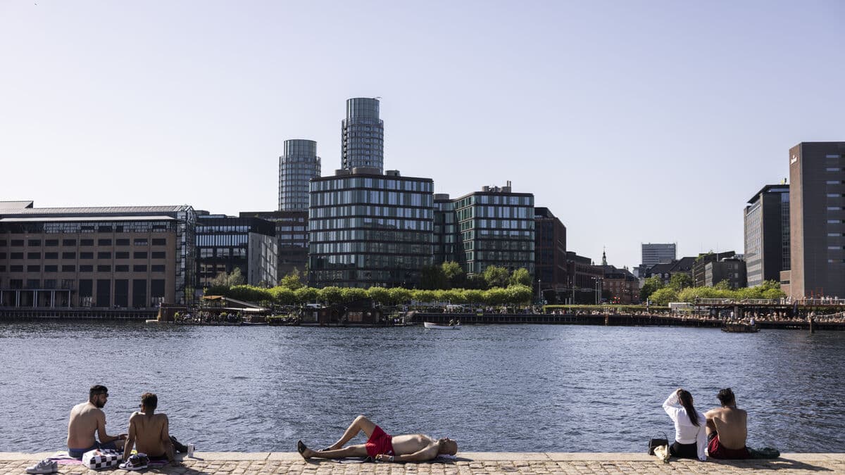 Denmark records warmest June night since 1874