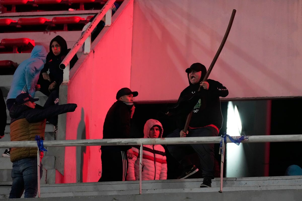 Football Match Abandoned After Violence in Buenos Aires; 90 Arrested