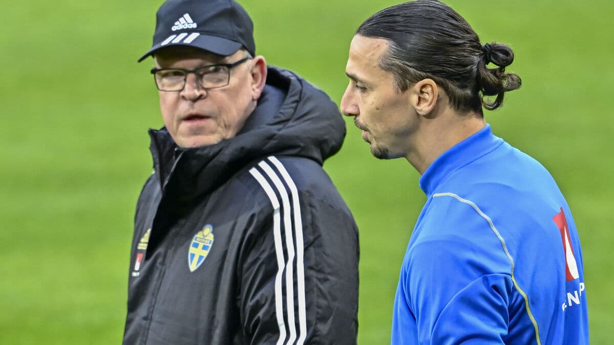 The relationship with Zlatan supports Janne Andersson's story