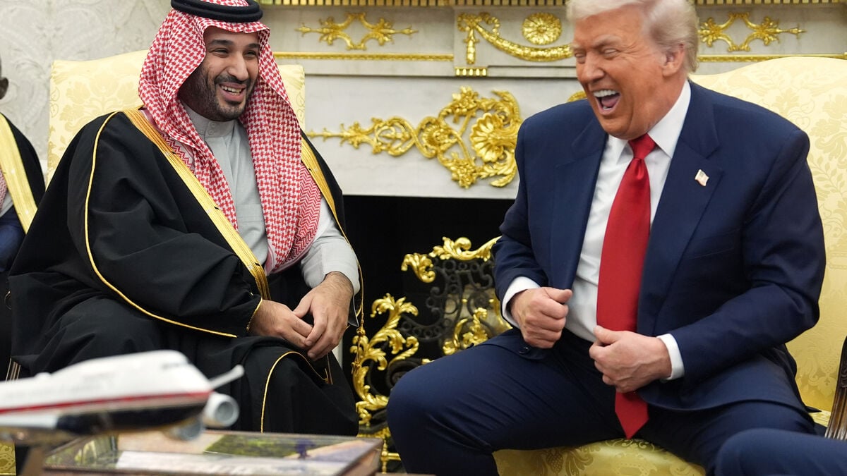 Trump rolled out the red carpet for bin Salman
