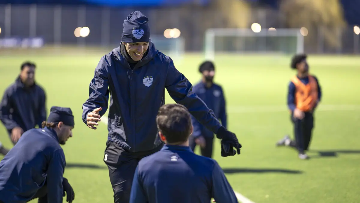 Football star Nabil Bahoui's new calling - helping young people get on the right track