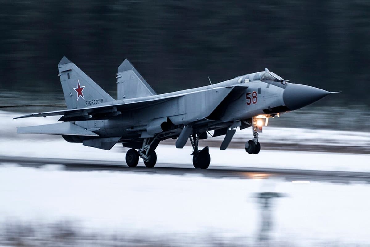 Russian Mig-31 Violates Estonian Airspace for 12 Minutes