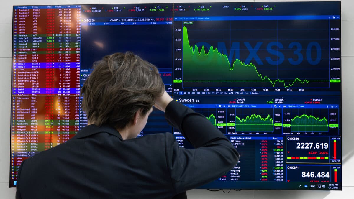 Stockholm stock market falls as Trump says Iran ceasefire is over