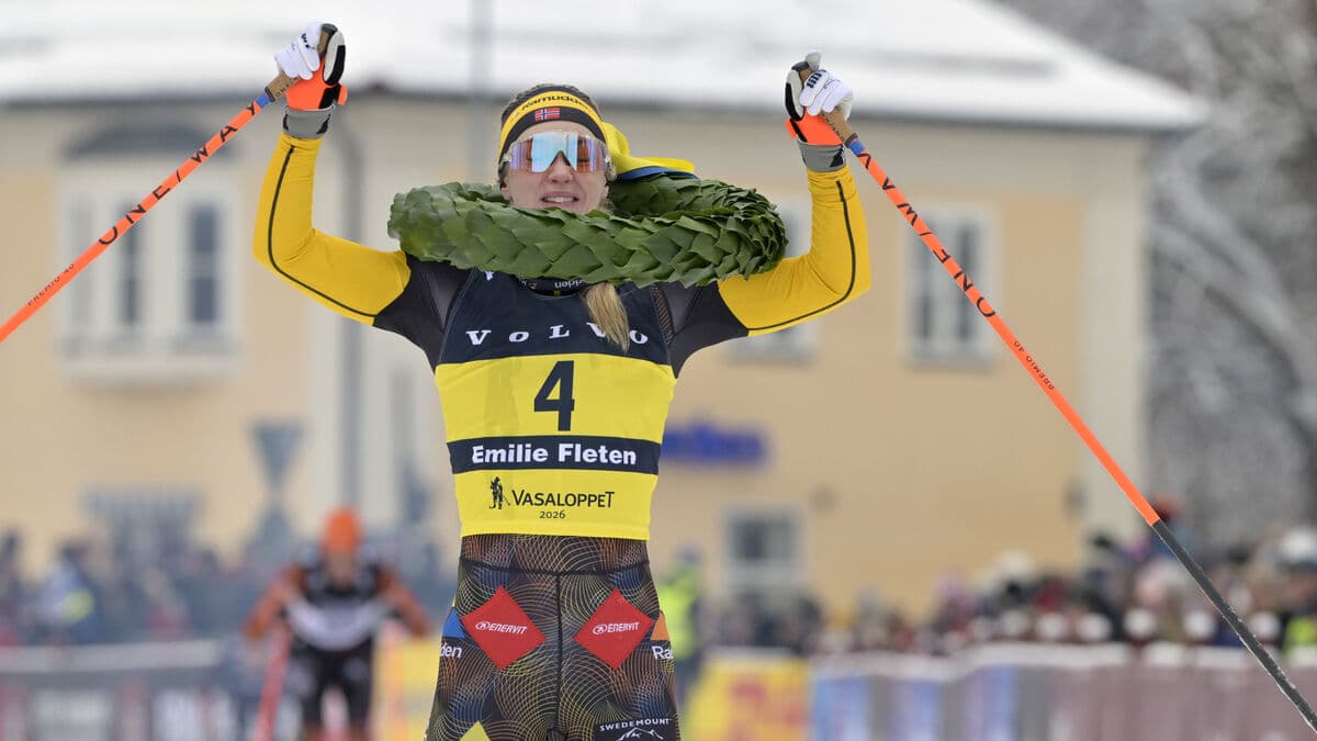 Stina Nilsson after fifth place says she loves Vasaloppet