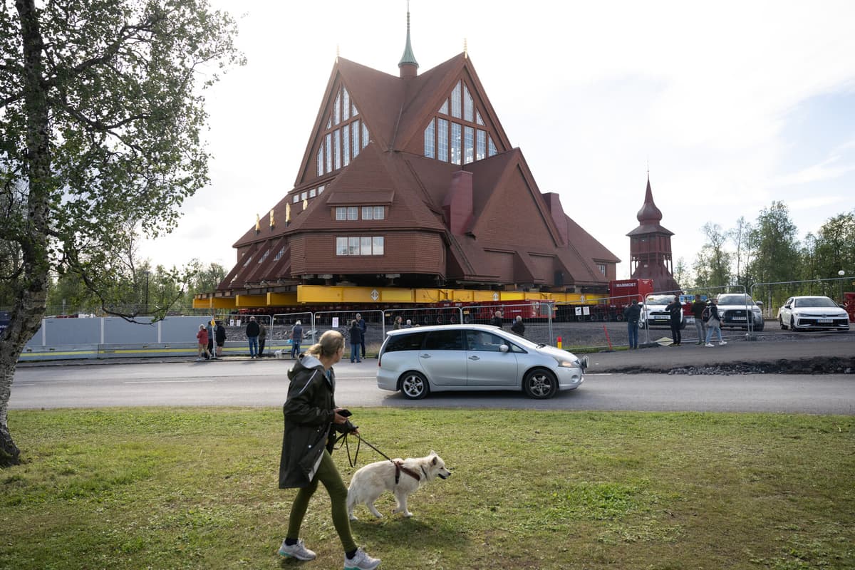 Kiruna Church Relocation Captures Global Media Attention