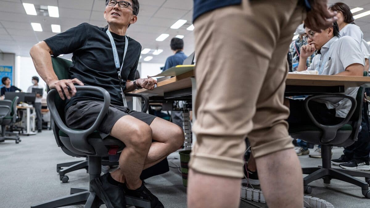 Japan heatwave sparks office dress code debate over men’s shorts and hairy legs