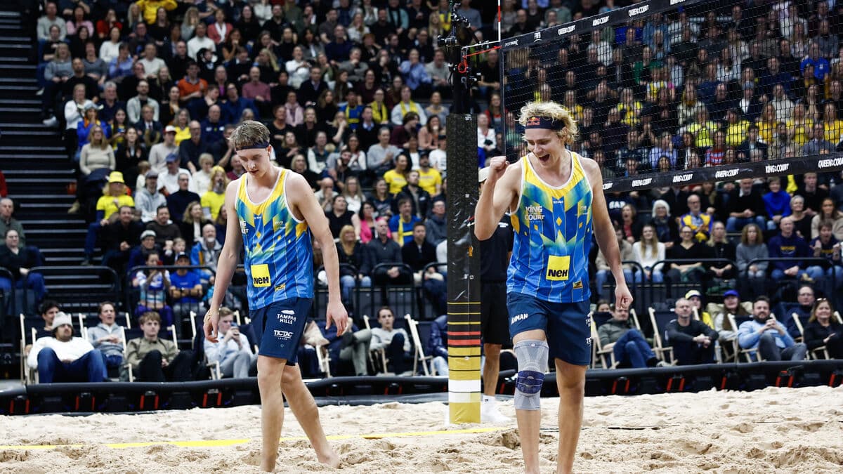 Two Swedish teams reach Beach Volleyball World Tour playoffs in João Pessoa, Brazil