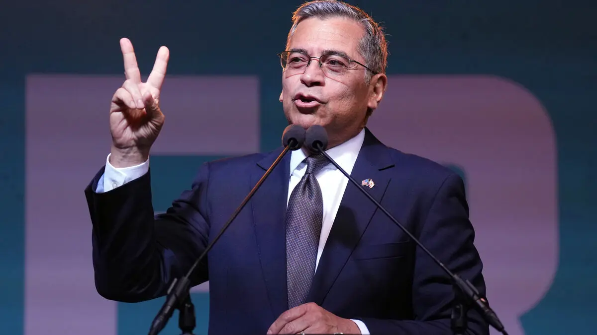 Democrat Xavier Becerra ready for final round in California gubernatorial election