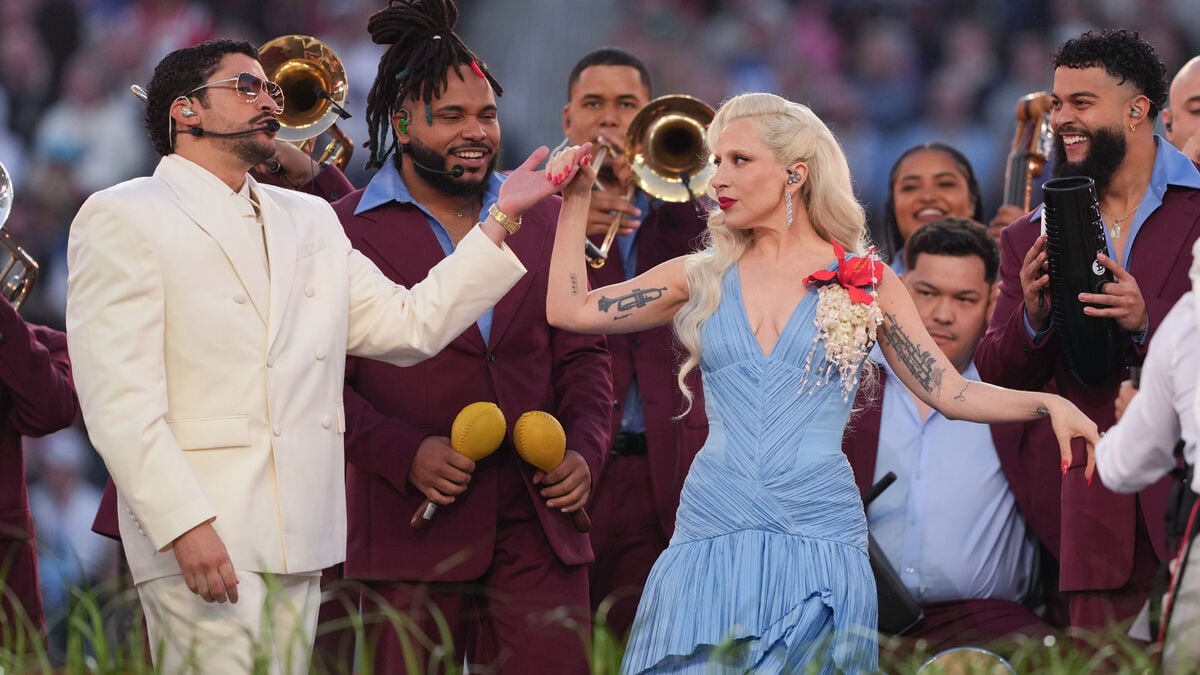 Bad Bunny invited Lady Gaga and Ricky Martin to Super Bowl halftime, Trump calls the show absolutely terrible