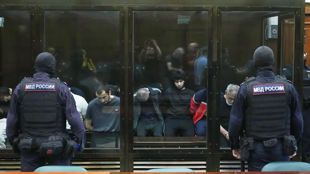 15 sentenced to life for Crocus City Hall terrorist attack in Moscow