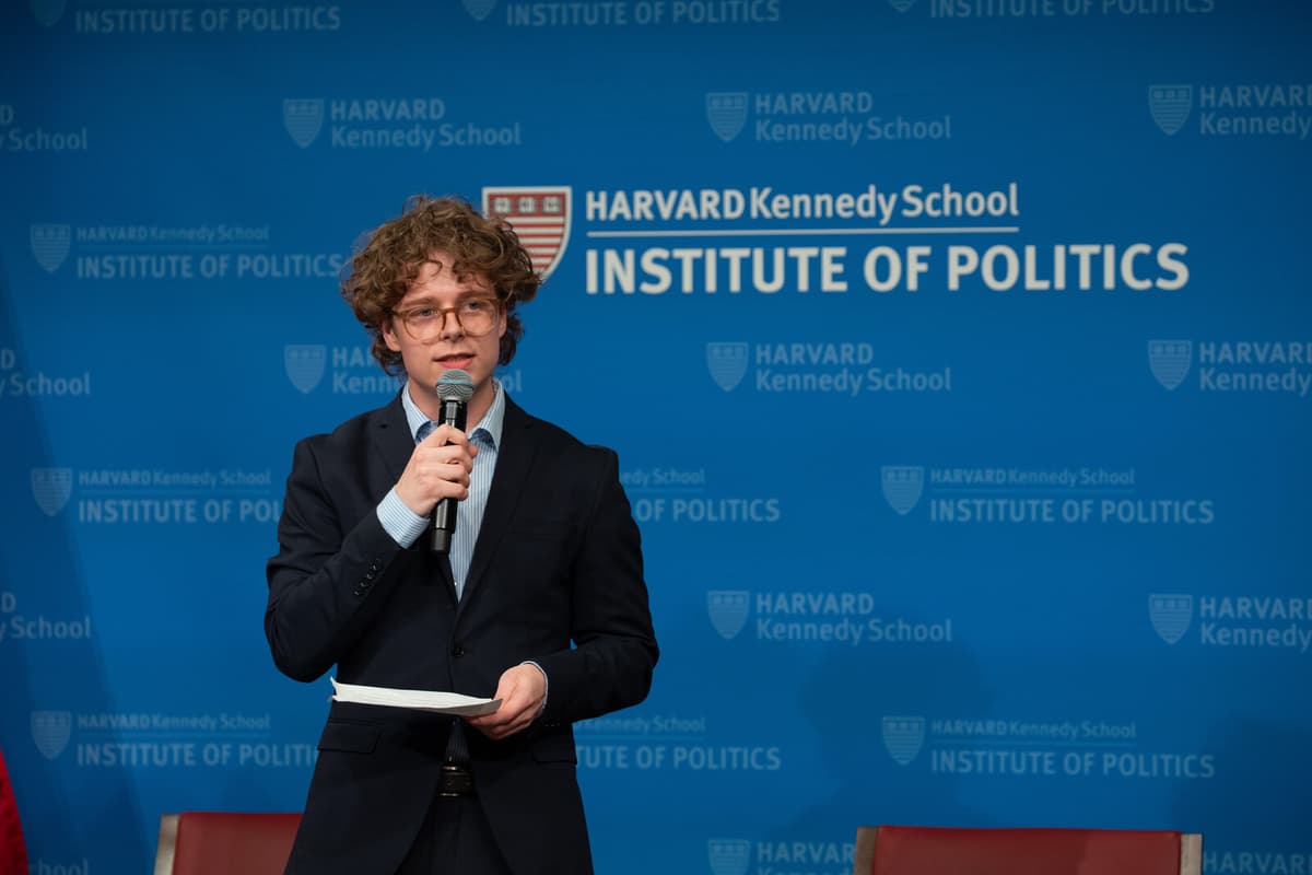 Swedish Harvard Student Leo Gerdén Protests Trump's Policy on Foreign Students