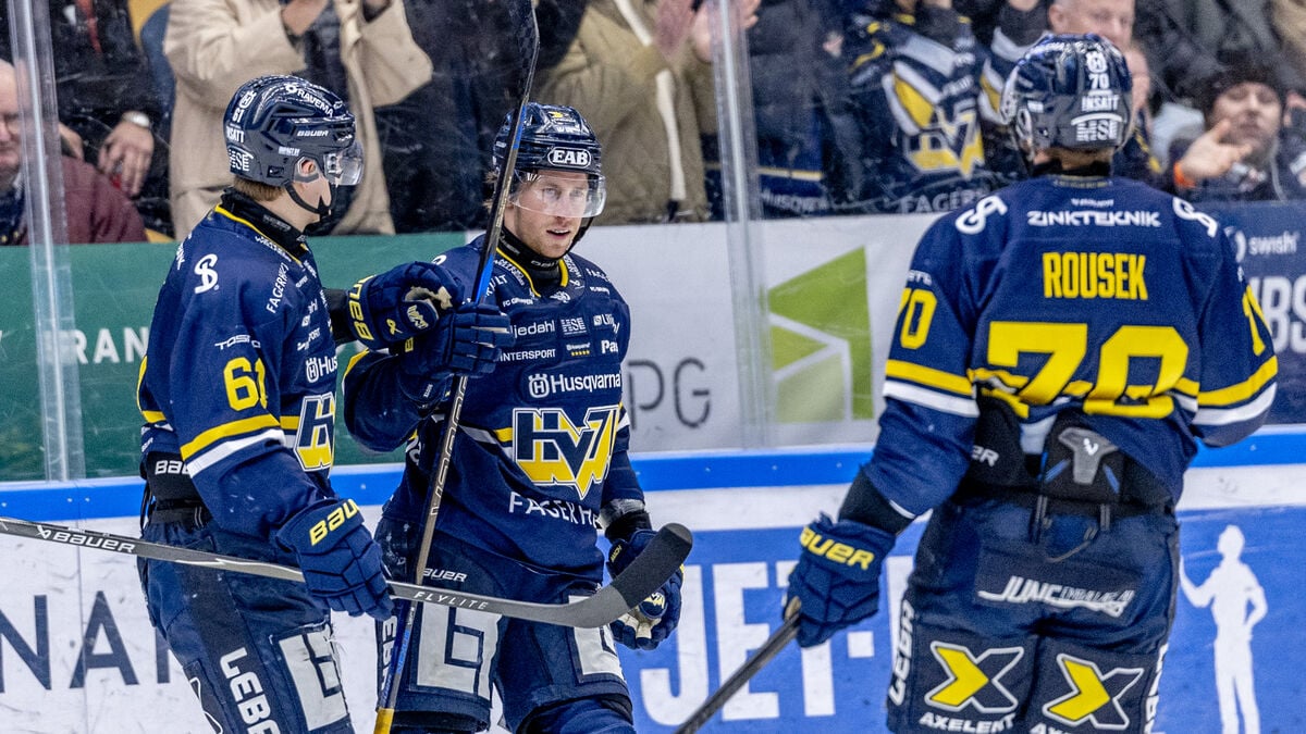 Night black for Leksand - HV won third straight