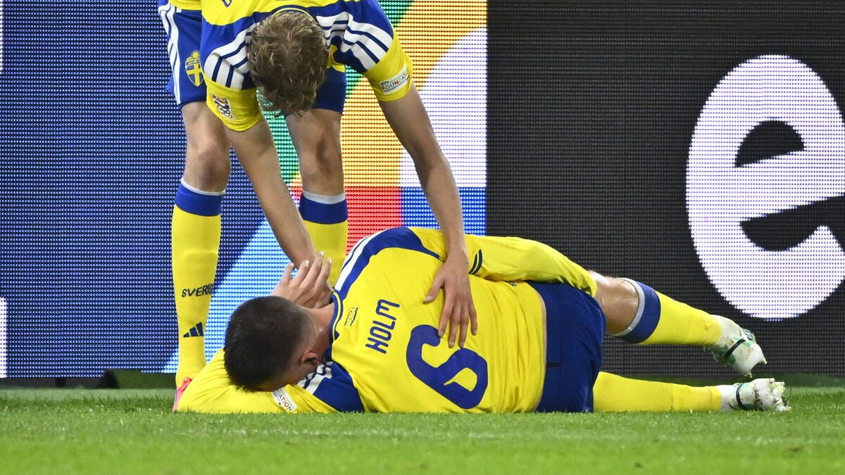 Emil Holm injured again as Sweden fear hamstring setback: Completely destroyed, says Graham Potter