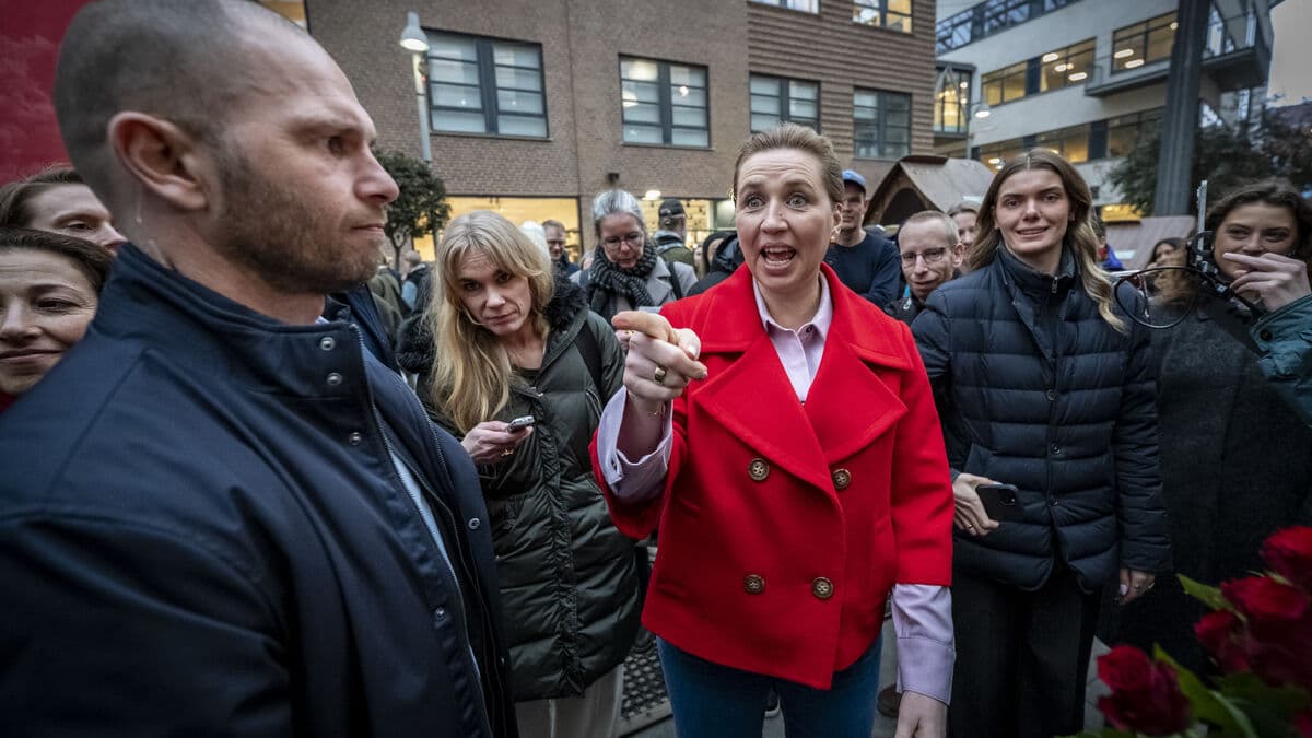 Frederiksen's final sprint ahead of polls closing in Denmark - very important