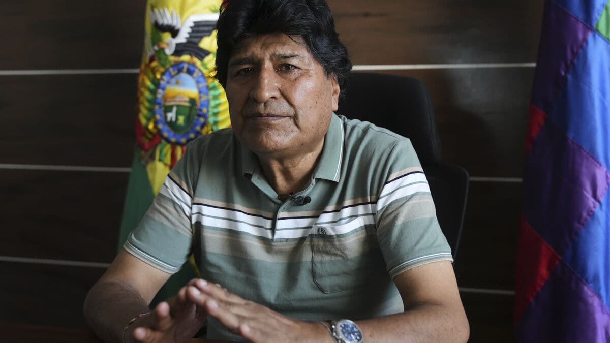 Bolivia issues arrest warrant for ex-president Evo Morales amid protest probe