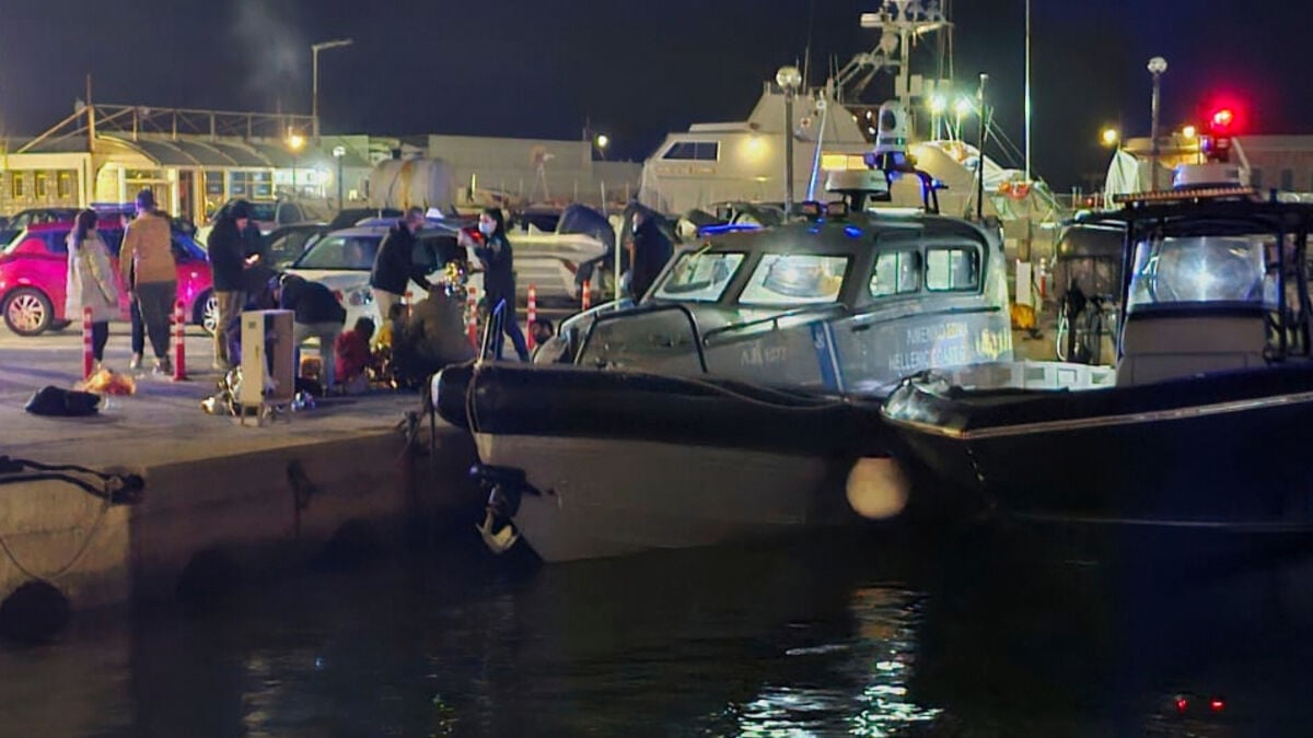At least 14 dead after migrant boat collides with Greek Coast Guard vessel off Chios