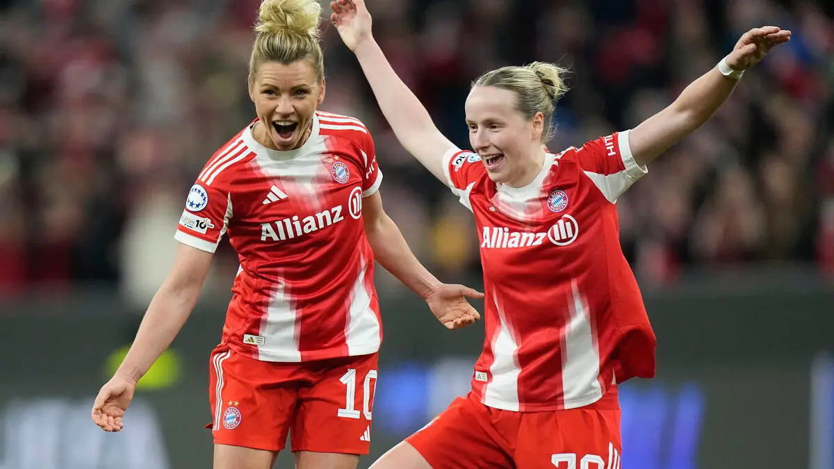 Late goals take Bayern Munich women to Champions League semi-finals