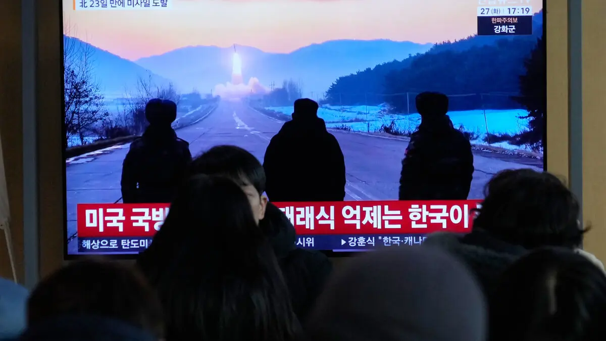 North Korea reportedly fired two missiles into the Sea of Japan