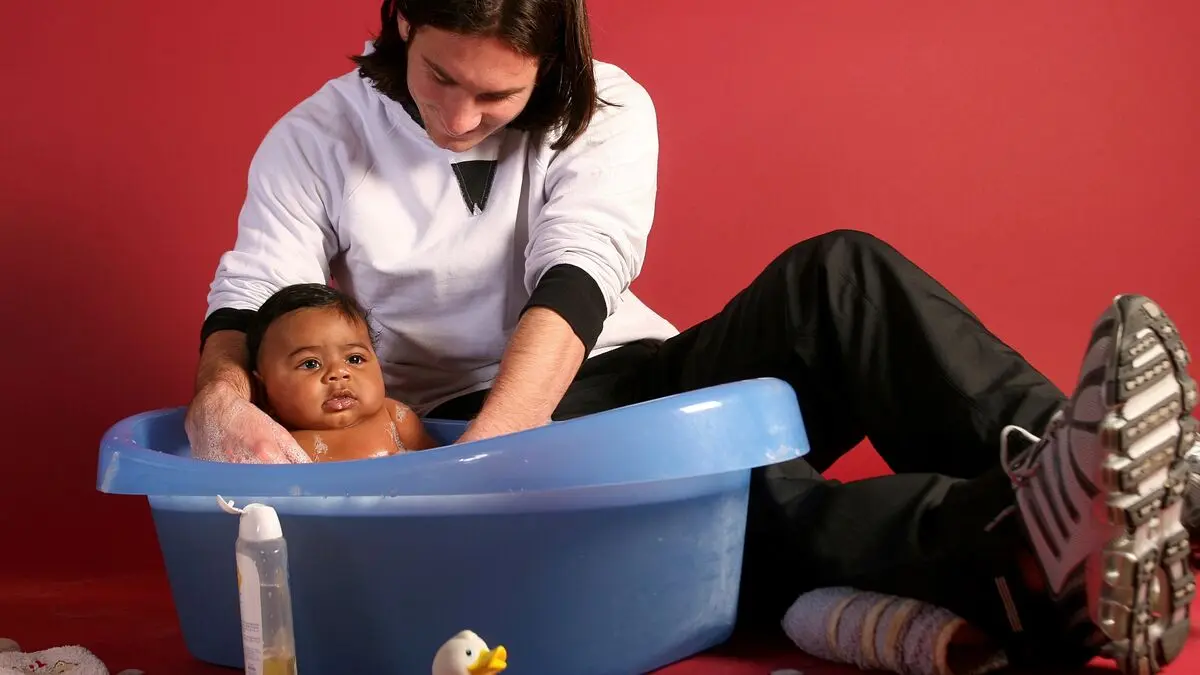 Lamine Yamal to face Lionel Messi in World Cup final 18 years after iconic baby photo